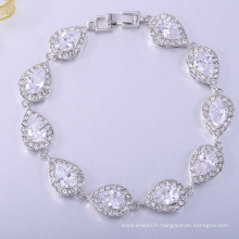 bijoux de mode 2018 bracelets de diamants en argent sterling pour les filles